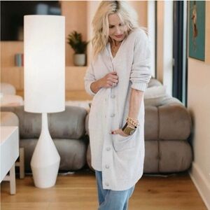 CAbi Cozy Cardigan In Dove Style Number 6442